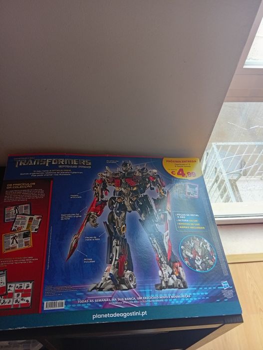 Fascículo Transformers Optimus prime