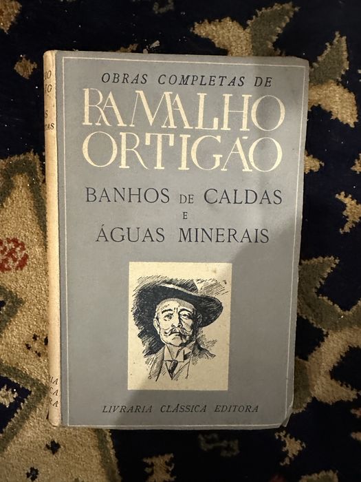 Livro ramalho ortigao - banhos caldas e aguas minerais