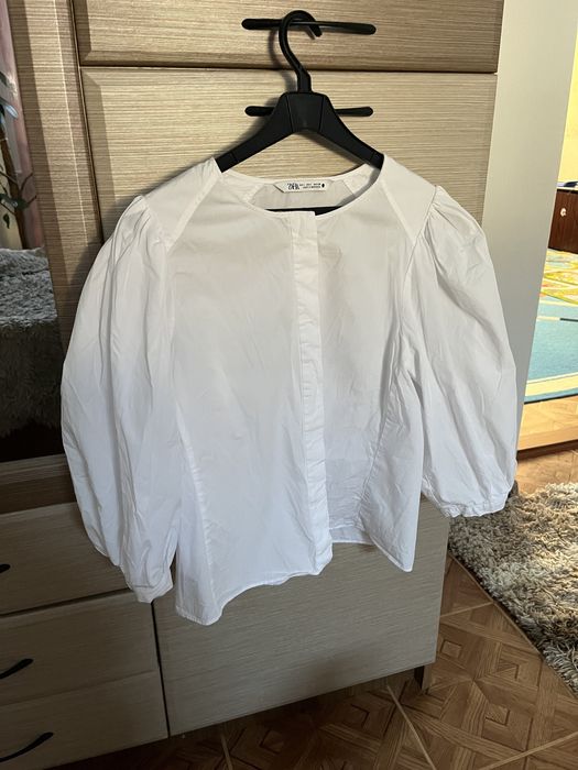 Нова біла блуза сорочка zara