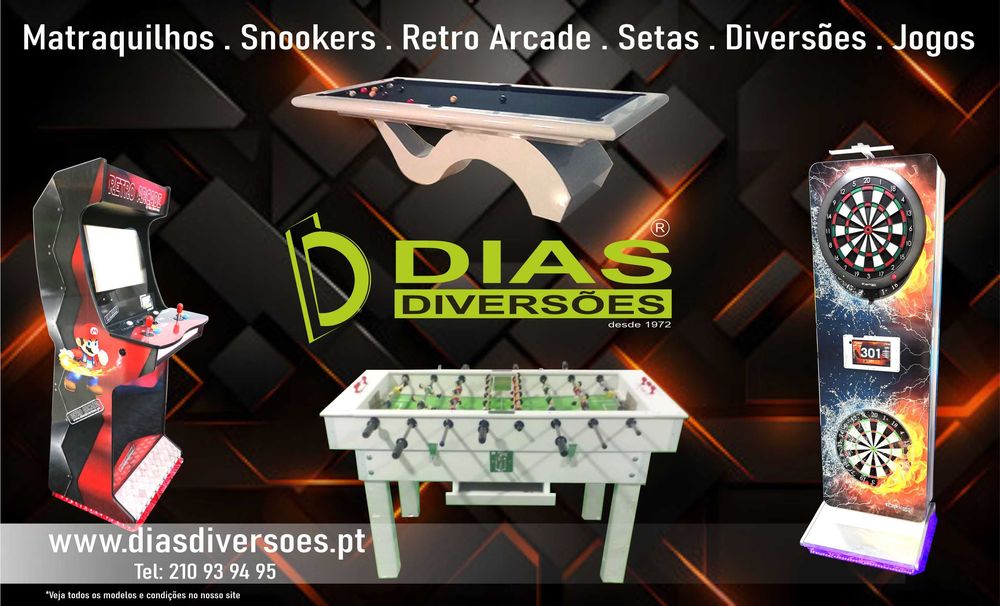 Mesa Ar (Air Hockey) Linha Profissional - Novas
