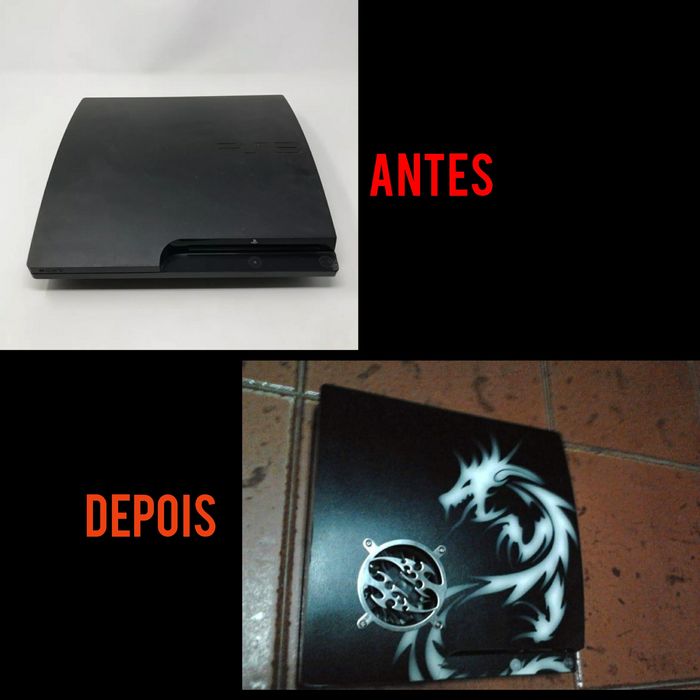 Personalizaçao e limpeza de Consola Sony Playstation 3 / ps3