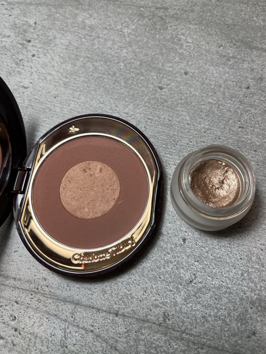 Румяна тени Charlotte Tilbury pillow talk intense oyster pearl