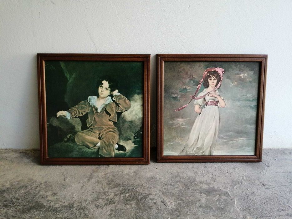 Two Vintage Square Frames64738019950081120