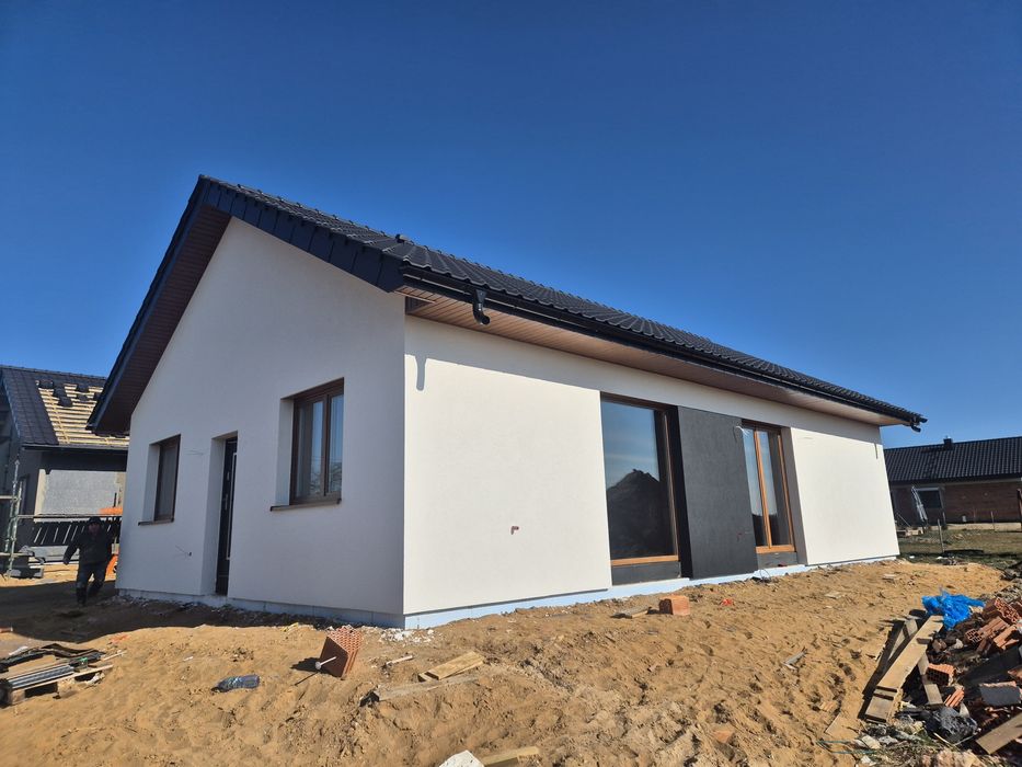 Nowoczesny dom 103 m² – budowa na działce Klienta