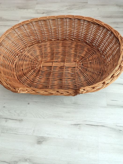 Kosz wiklinowy do psa