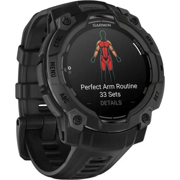 Garmin Instinct 3 45mm AMOLED Black with Black Band (010-02936-00/40)