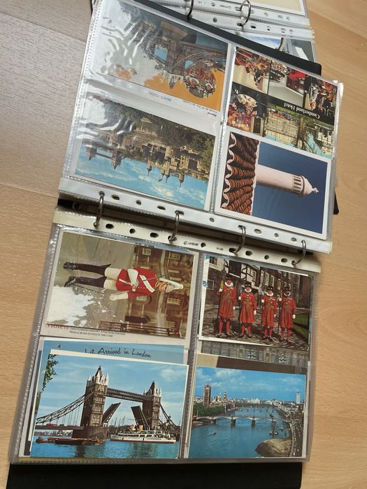 Coleção de postais