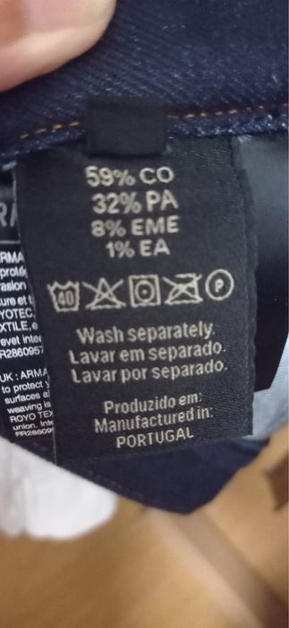 Calça homem com proteção para andar de mota