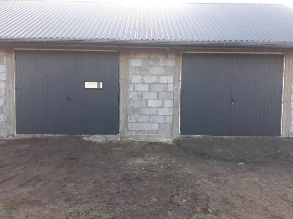 Brama garażowa, drzwi do garażu na wymiar do muru