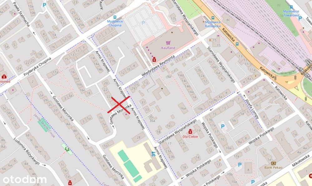 Mieszkanie, Mysłowice ul. Armii Krajowej 24/5 PRZETARG