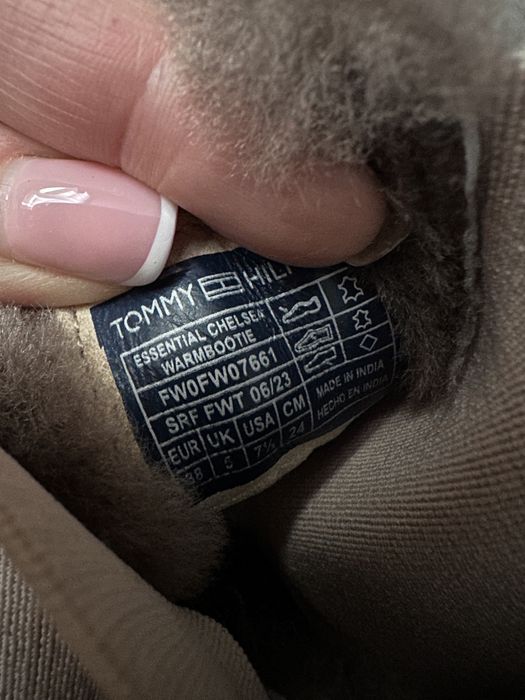 Жіночі замшеві челсі Tommy Hilfiger