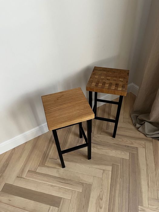 Zestaw 2 hokerów. Nowe