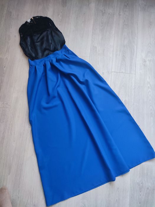 Вечірня сукня синя розмір 48 L