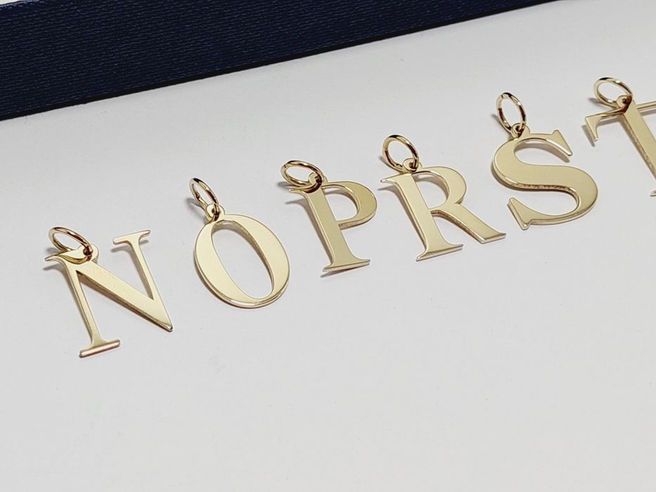 Literka złota 585 ABC ...