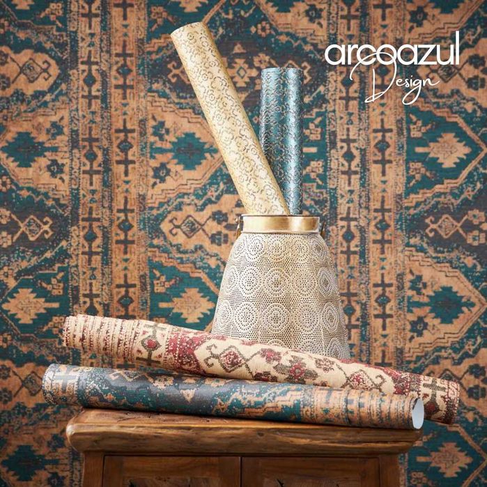 Papel de Parede Marrakesh - Rolo 0.53x10.5m By Arcoazul Design