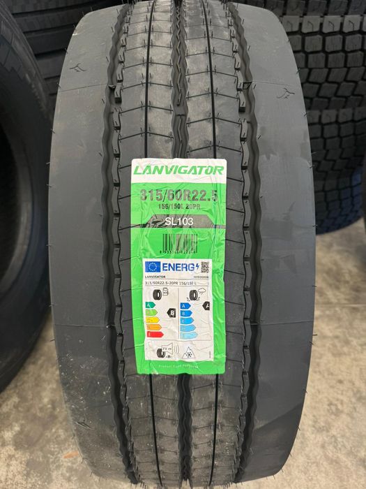 315/60R22.5 Opona cięzarowa Lanvigator SL103 Prowadząca