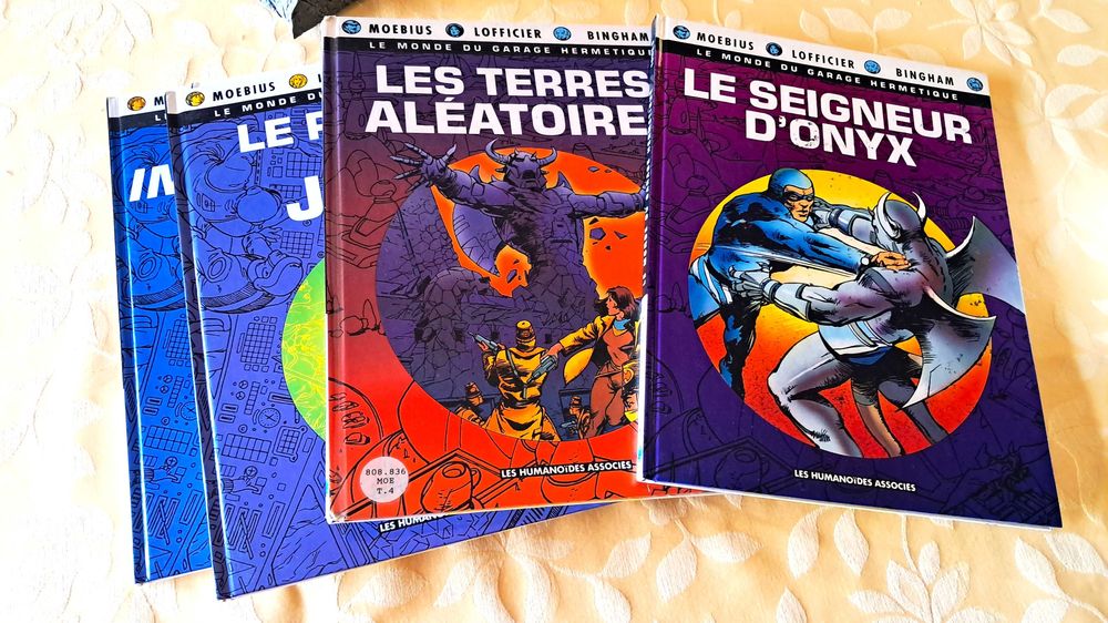 Livros BD - Moebius - Le Monde du Garage Hérmetique (francês)