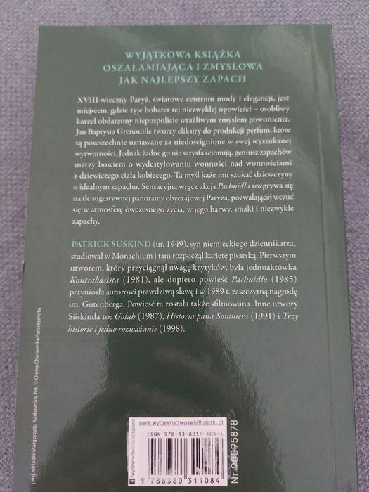 Książka Pachnidło