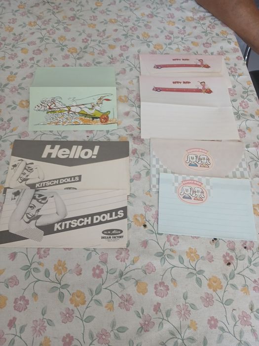 Envelope com carta vintage