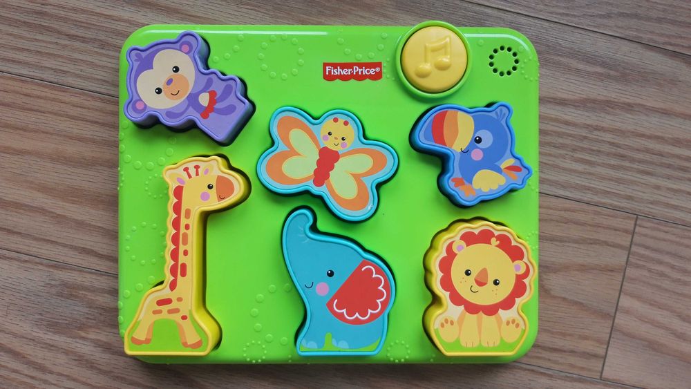 Brinquedos Bebé FISHER PRICE - Puzzle, Caracol,Blocos Encaixar,Comboio