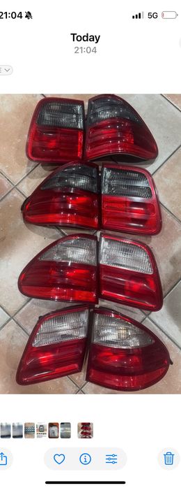 Farolins Mercedes E Class W210