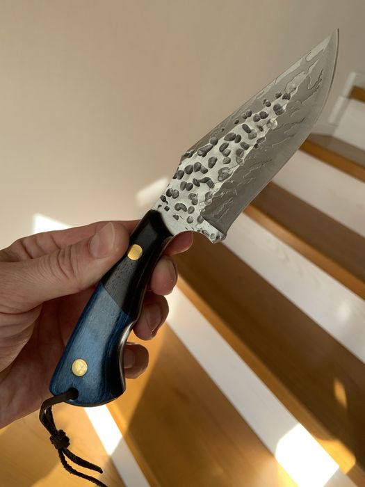 Нож кухонный Ніж кухоний Нож  Кований  нож ручной работы  ніж  фултанг