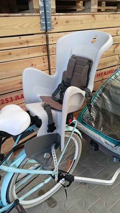 Fotelik rowerowy tylny regulowany POLISPORT BILBYRS Regulowane oparcie