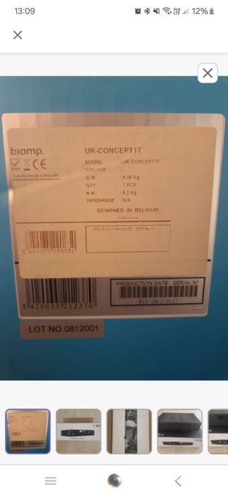 Apart Concept 1 T stereo 4-8 ohm