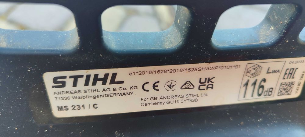 Piła spalinowa Stihl Ms 231