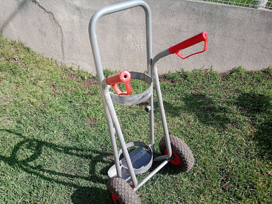 Carrinho de mão transporte garrafas ou outros materiais