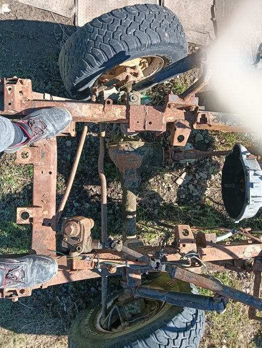 Części UAZ mosty i skrzynia