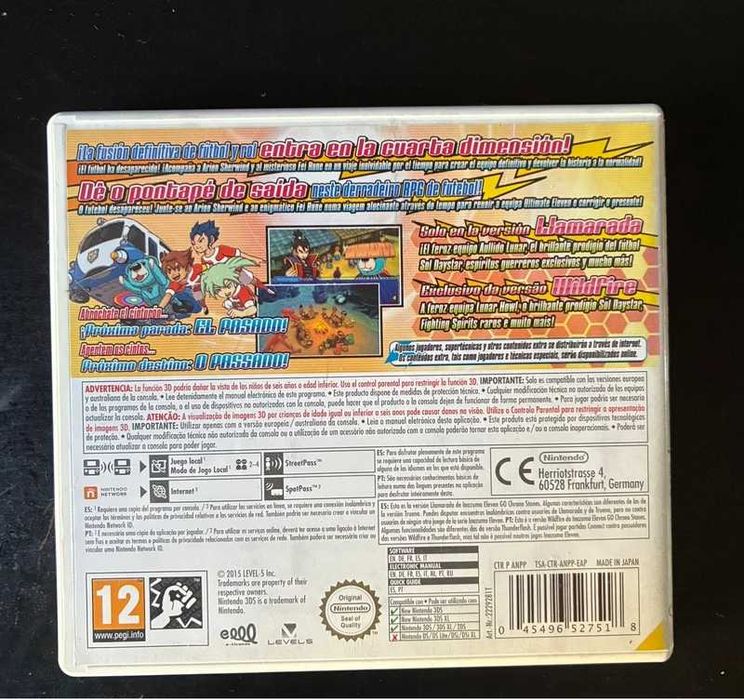 Inazuma Eleven GO Chrono Stones Wildfire