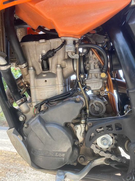 2007 KTM exc-f  250 MATRICULADA