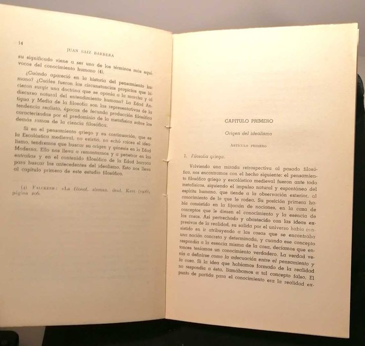 De Descartes a Heidegger, de Juan Saiz Barbera (ed. espanhola de 1951)