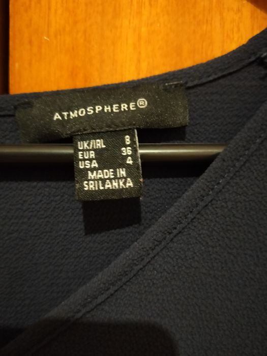 T-shirt / túnica azul escura Primark - tamanho S / 36