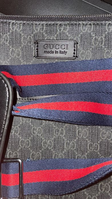Bolsa da Gucci gg black small messenger bah