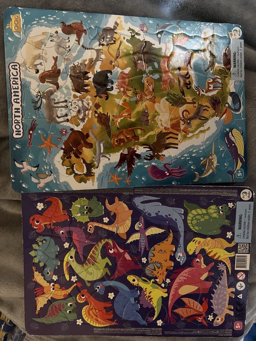 Продам пазли дитячі