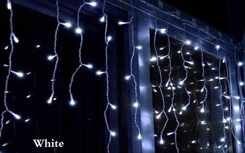 Герлянда штора белая