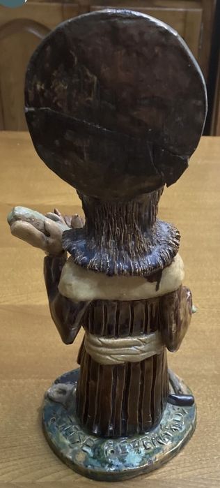 S.José em terracota assinado