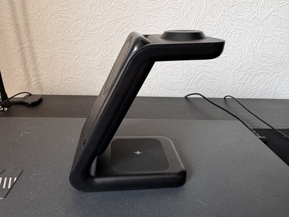 Бездротова зарядка(докстанція) Qi 3in1 Wireless Charger JYD W16 |5-15W