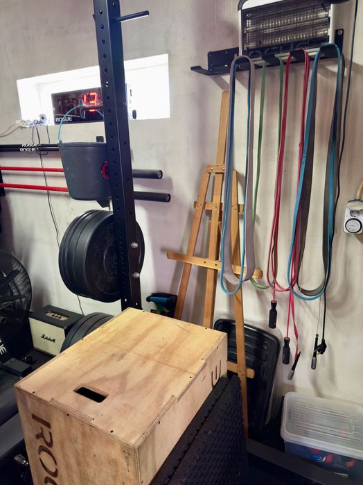 Equipamento CrossFit Rogue Barbell Bumpers Cage