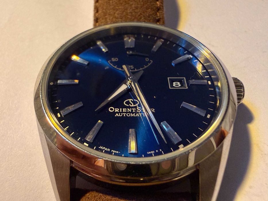 Orient Star Automatic RE-AU0005L00B – F6N43 – Blue Sunburst – Power Reserve