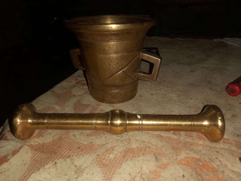 Moździerz mosiężny