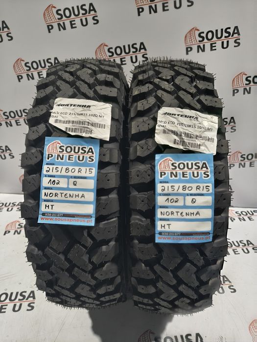 2 pneus novos nortenha 215-80R15 - Oferta da entrega