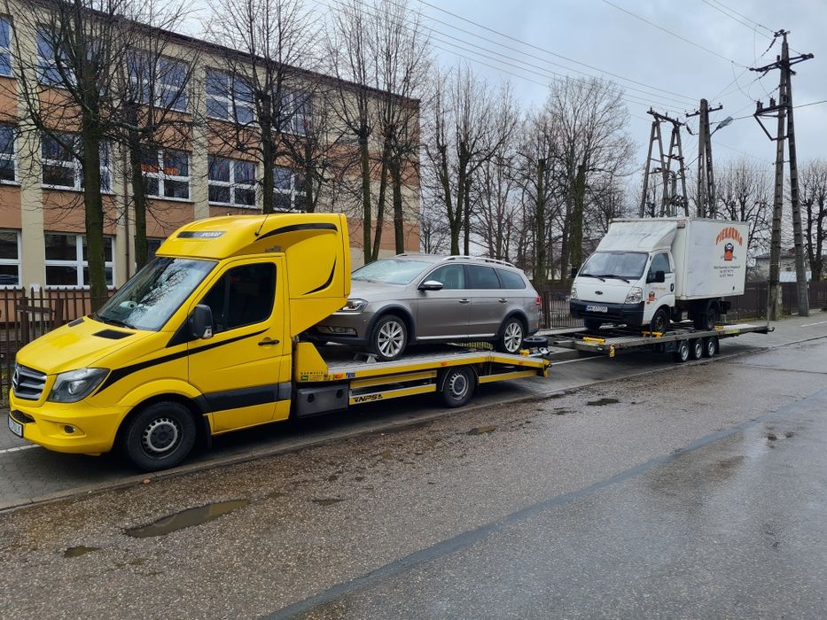 Laweta Transport Pomoc Drogowa Polska Lublin S 17 Łęczna Piaski