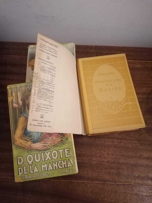 Livros "D. Quixote de la Mancha" de Miguel de Cervantes
