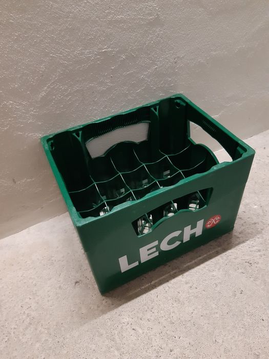 Lech, skrzynka na piwo, karta, transporter. Wysyłam do paczkomatu