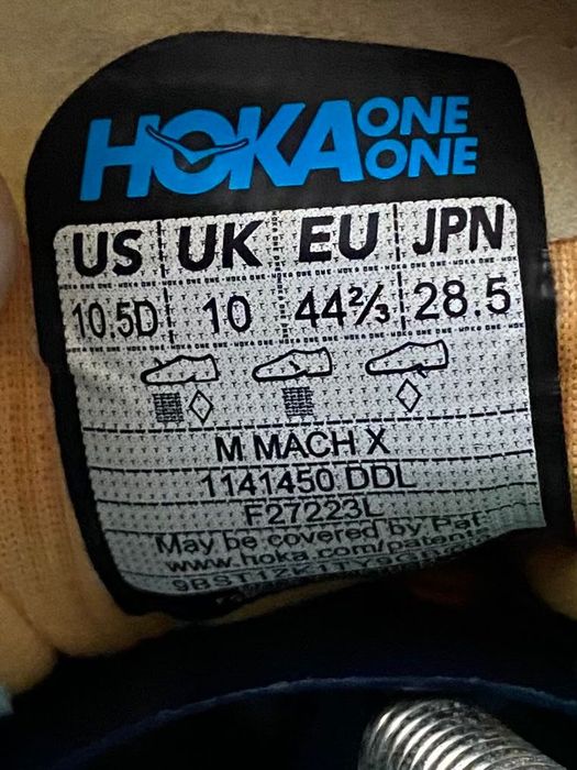 Hoka Mach X (оригінал)
