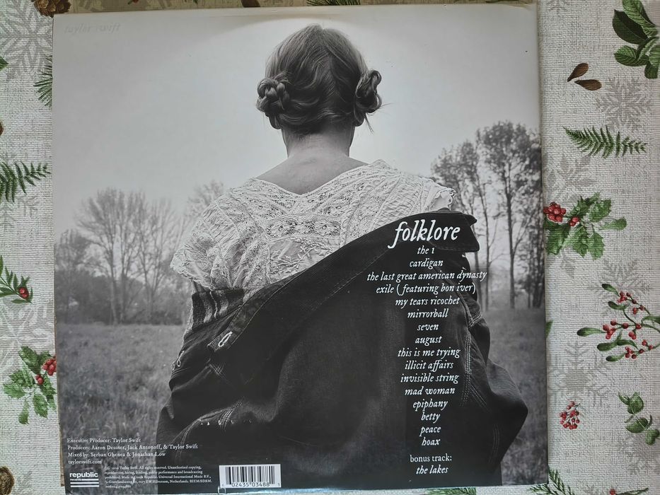 Taylor Swift - Folklore Vinil