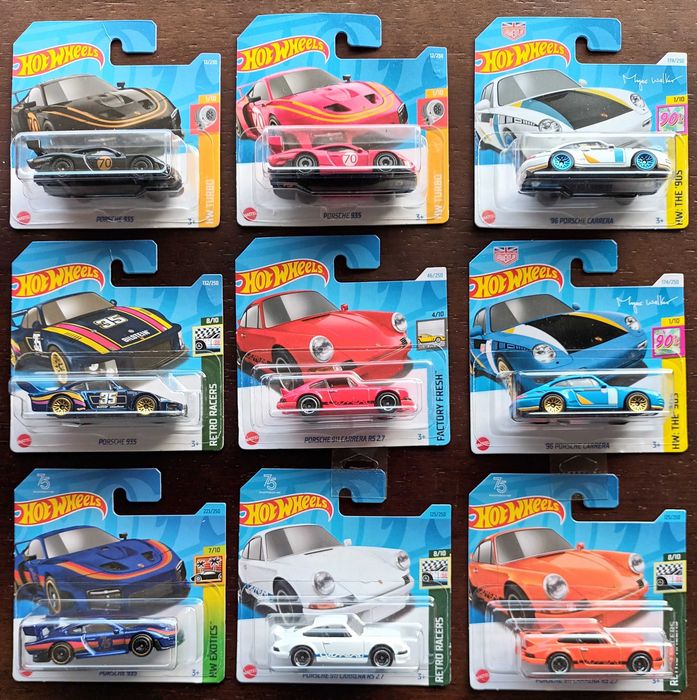 Hot Wheels Novos. Vários, Mainline. Escala 1/64